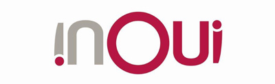 Logo trains TGV InOui SNCF France