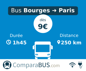 bus bourges paris pas cher