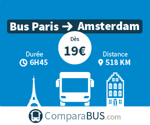 bus paris amsterdam pas cher