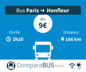 bus paris honfleur pas cher