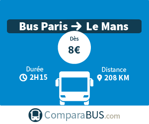 bus paris le-mans pas cher