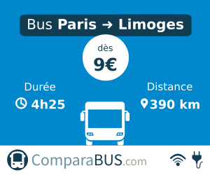 bus paris limoges pas cher