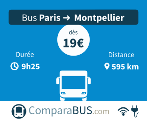 bus paris montpellier pas cher