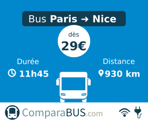 bus paris nice pas cher