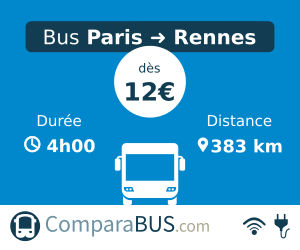 bus paris rennes pas cher