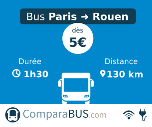 bus paris rouen pas cher