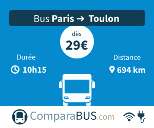 bus paris toulon pas cher