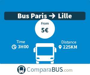 cheap bus paris to lille