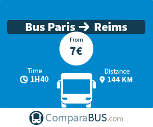 cheap bus paris to reims